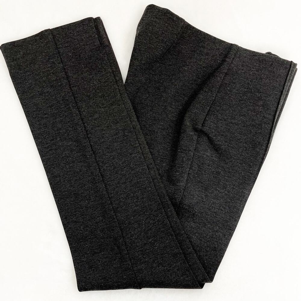 Chico’s Gray Crease Front Pull On Pants